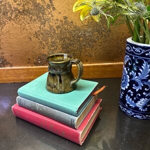 Ken Merrick Spectrum OA Pottery Drip Glaze Mug New Mexico